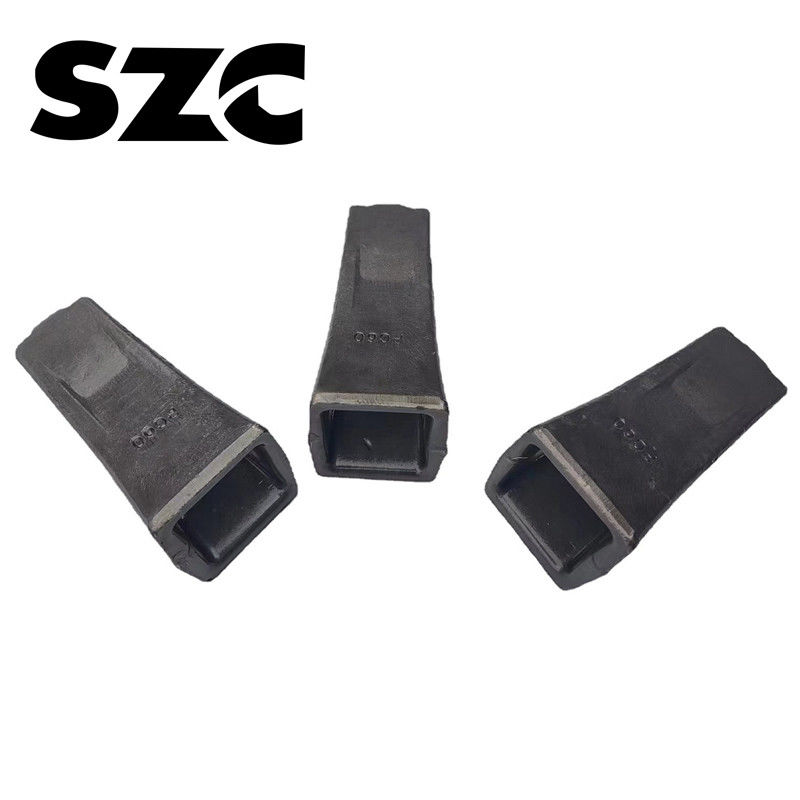 Hiệu suất cao thủy lực Excavator rỗng răng và adapter màu đen